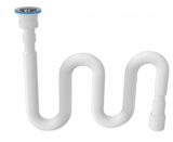 Сифон гофрированный (удлиненный)  выпуск 70 мм Y126-1