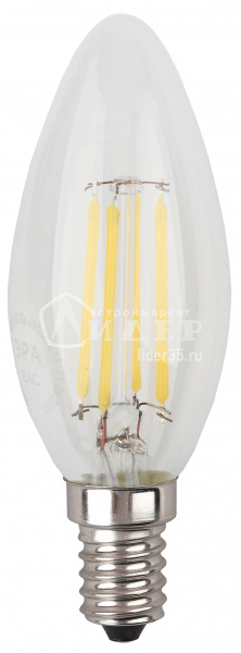 Лампа светодиодная F-LED В35-7W-840-Е14 Эра 