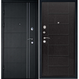 Двери металлические 2050х960х102 ДК ТЕПЛО-ЛЮКС (левая) сталь1,5мм, медный антик, МДФвенге, 2замка