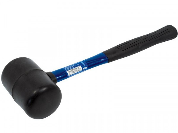 Киянка резиновая,фиброгласовая ручка 70 мм (680гр)  USPEX