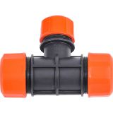 Тройник цанговый "ЖУК", 3/4" - 3/4" - 1/2"