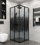 Душевое ограждение Niagara Eco NG-1009-14QBLACK (90х90х190) квадрат