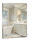 Зеркало MIXLINE "Модерн-Люкс" 495*685 с полкой и фацетом