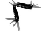 Мультифункциональный набор vertextools 12 функций, авторазжим, компактный размер , в чехле, 105мм
