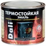 Эмаль термостойкая DALI 0,4л черная/12