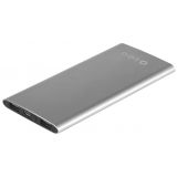 Зарядка USB для мобильных устройств_25 напр PB06S  Intro Power Bank 6000 mAh, Silver
