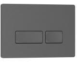 Клавиша смыва ESTI-R 246 х 165 мм, серый матовый, ABS пластик IBERICA BLANCA