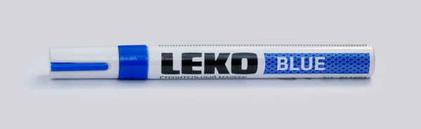 Маркер LEKO с нитроэмалью цвет:синий