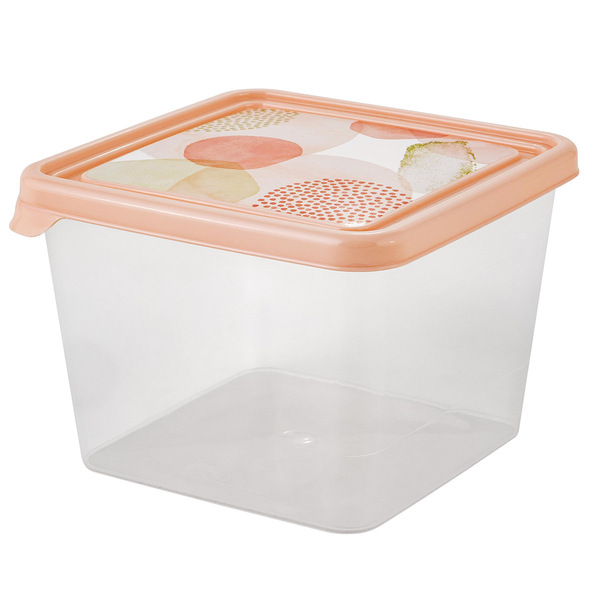 Контейнер Plast Team Pastel, квадратный, 0,75 л
