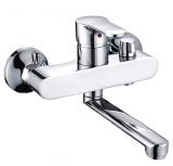 Смеситель для ванны Shevanik S5602, хром