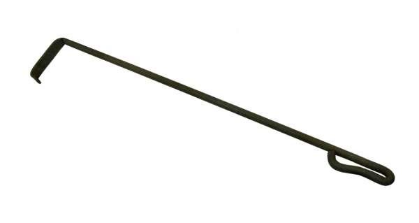 Кочерга кованая черная, 51 см, "Печные штучки" 