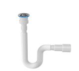 Сифон гофрированный, выпуск 64мм без клипсы, Y126-2