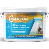 Шпалтевка финишная выравнивающая KRAFOR 1,5 кг/6
