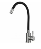 Смеситель для кухни TSARSBERG TSB-114-BL002 гибкий излив Черный