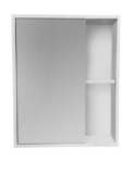 Зеркало-шкаф RUNO навесной "Эко 60" серый