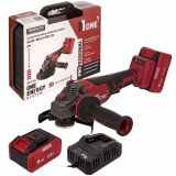 Шлифовальная машина AG125-18/3.0-PRO-2B (125мм,рег.обор,2акк,20V,3,0Ah,антивибр.ручка,Кейс) №1