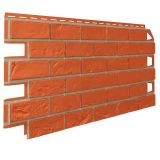Панель отделочная VILO Brick MARRON с фугой 1,0*0,42м (0,42м2) /10/