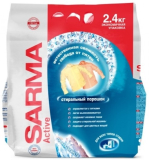 Порошок стиральный SARMA-Active 2,4кг в ассортименте
