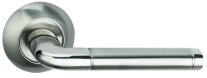 Ручка дверная "BUSSARE" LINDO A-34-10 Хром/Матовый хром