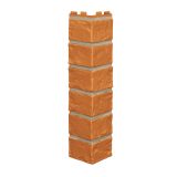 Угол наружный VILO Brick MARRON с фугой (0,42м) /10/